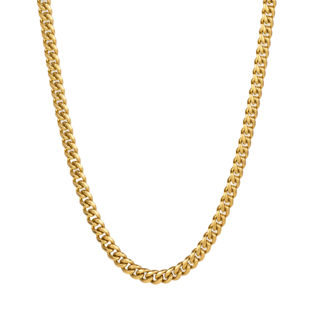 Cuban Link Chain (Gold) 8MM