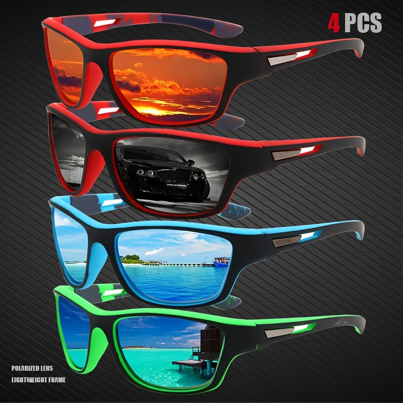 C4 1pcs Red frame red mercury sheet Polarize Pro