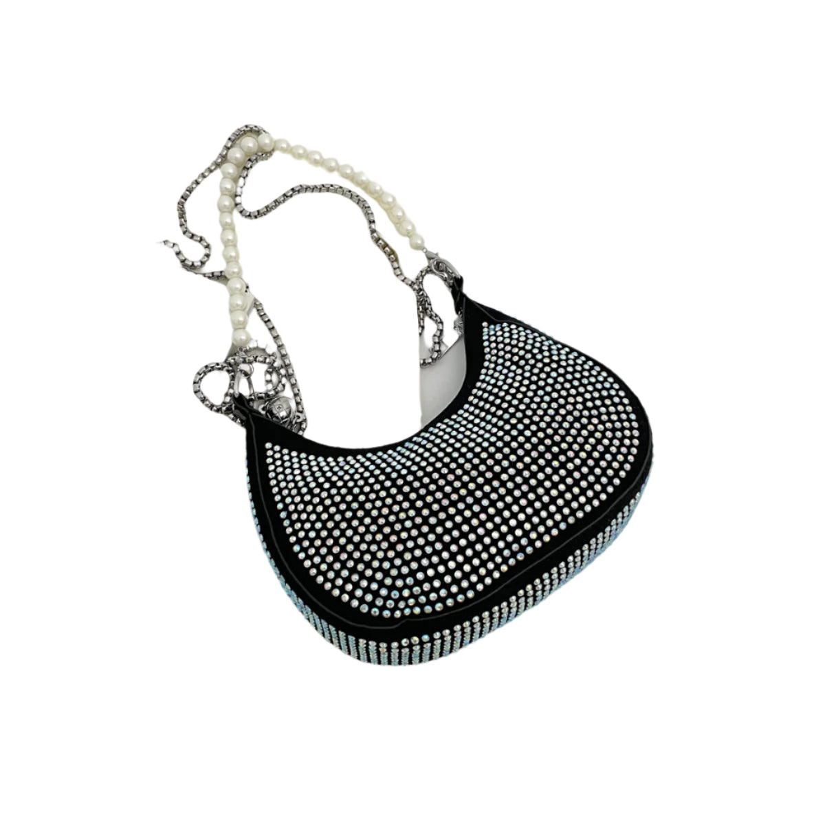 Media luna verde brillante