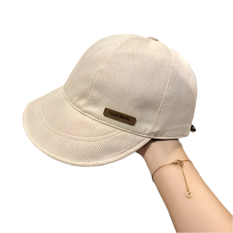 Beige Color Sun Bloom Hat