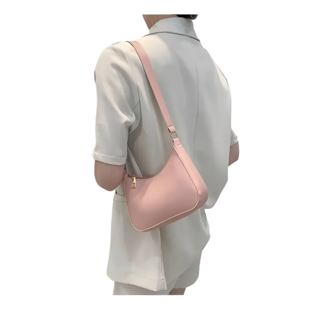 Luna elegante rosa cremosa