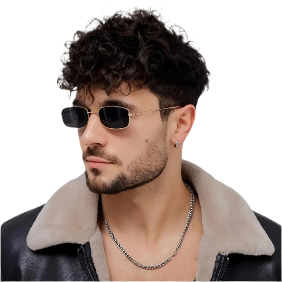 Golden Grey Gold Edge