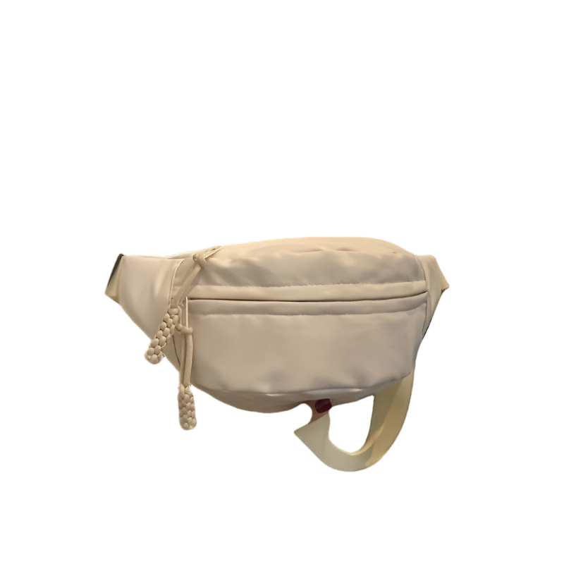 Elegante cremallera blanca y naranja