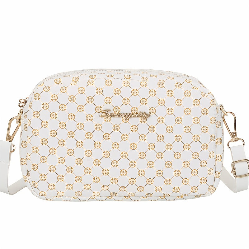 Rombo blanco Plaid Chic