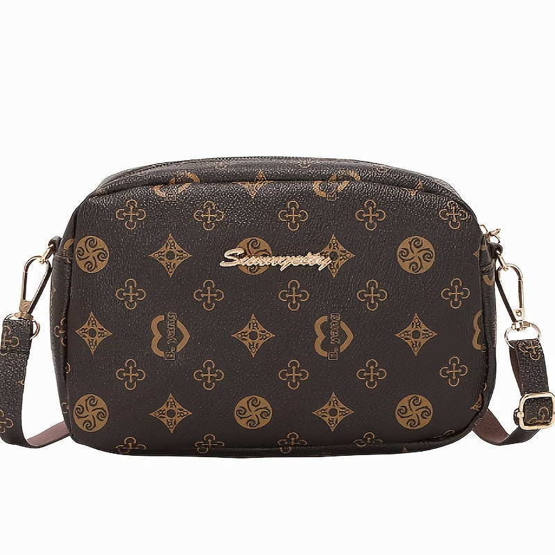 Estampado elegante a cuadros color café