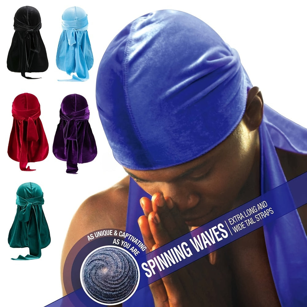 Royal Blue Velvet Wave