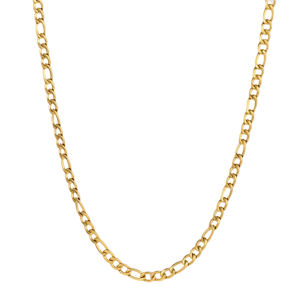 Figaro Chain (Gold) 5mm