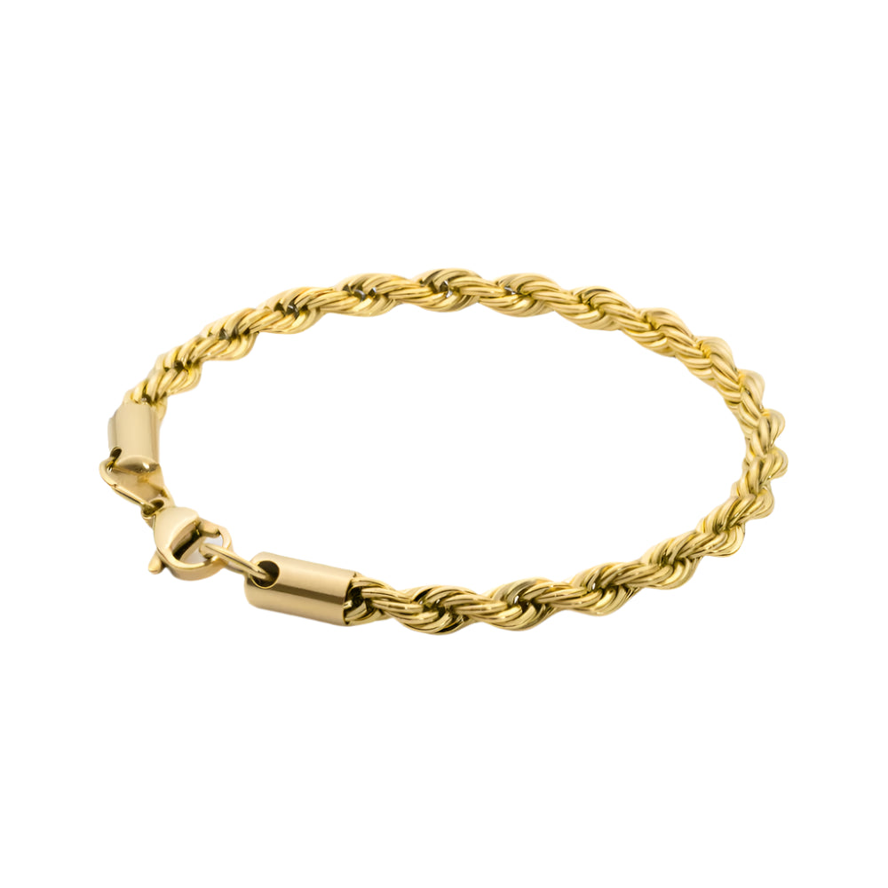Rope Bracelet (Gold) 5MM