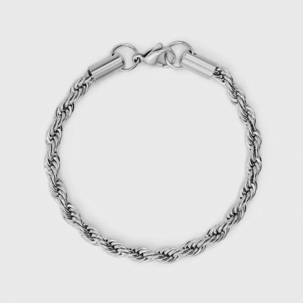 Rope Bracelet (Silver) 5MM
