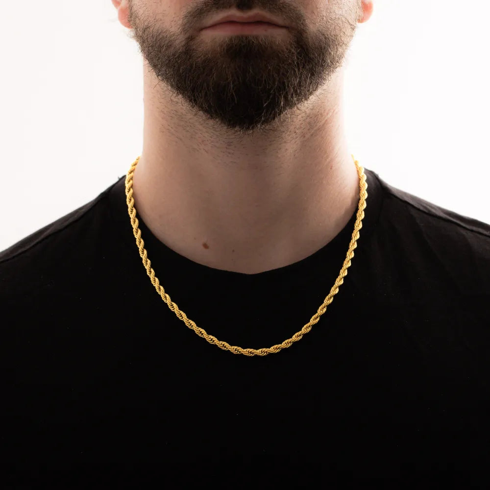 Rope Chain (Gold) 5mm