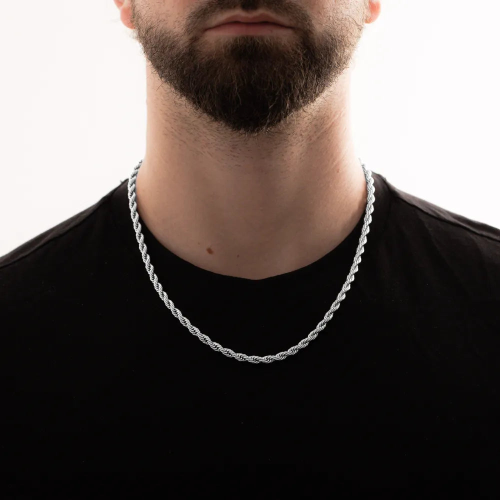 Rope Chain (Silver) 5mm