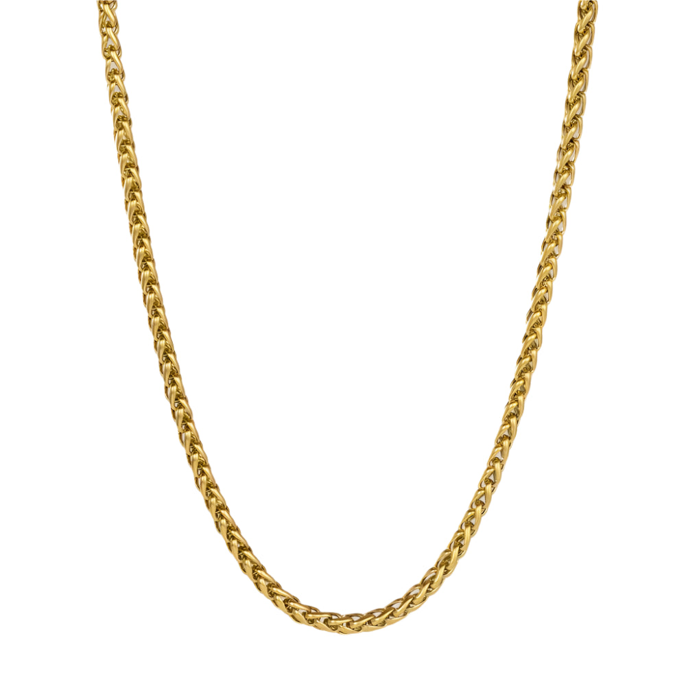 Cadena de trigo (oro) 5 mm