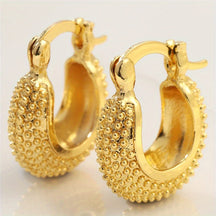 Golden Hoop Chic