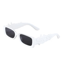 White Retro Edge