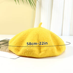 Yellow Candy Beret