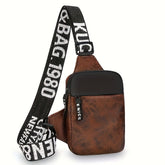 Brown embossed Retro Vibe