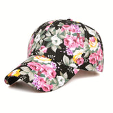 Black Bloom Cap