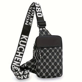 Black rhombus mesh pattern Retro Vibe